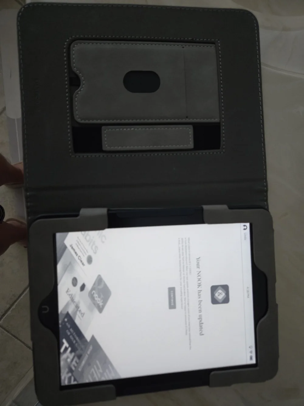 Barnes & Noble Tablet in Black - Protective Case Included